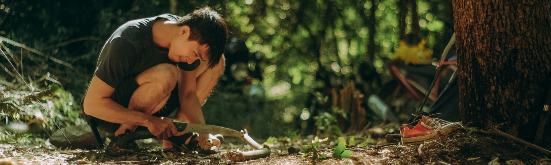 Le bushcraft, ou l'art de vivre dans la nature - Géo Plein Air