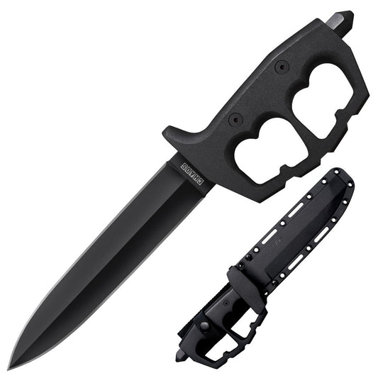 Couteau à lame fixe Chaos Double Edge - Cold Steel-T.A DEFENSE