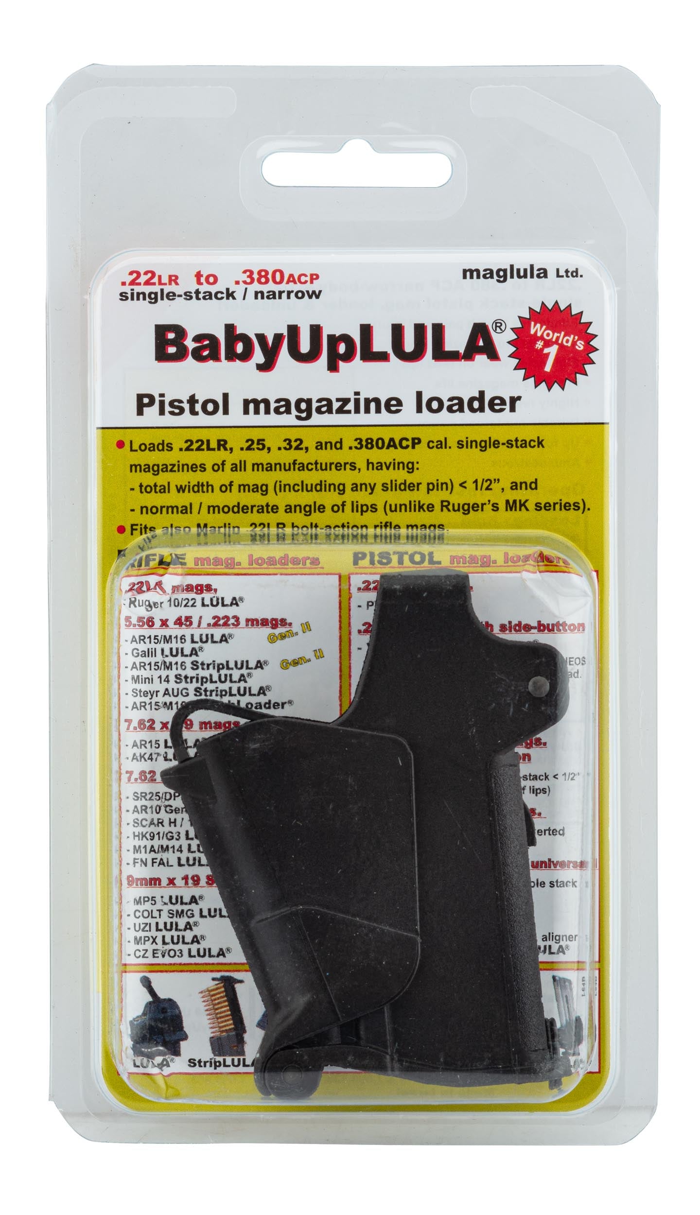 Chargette Baby Uplula Compatible 22 LR au 380. - Maglula-T.A DEFENSE