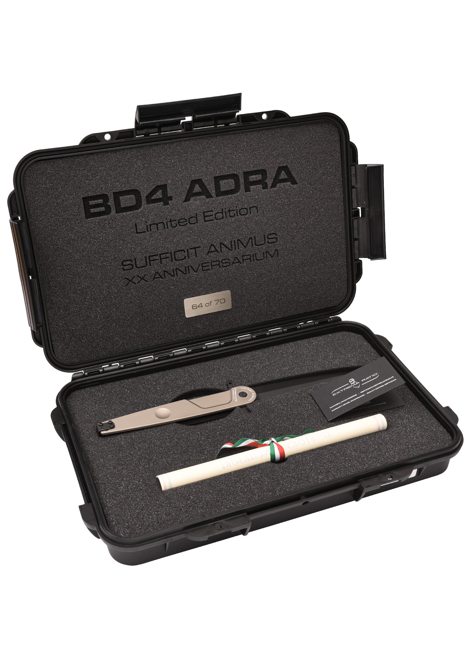 Couteau Édition limitée Adra Contractor BD4 - Extrema Ratio-T.A DEFENSE