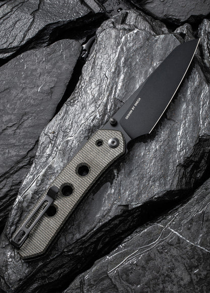 Couteau pliant Vision FG Micarta - CIVIVI-T.A DEFENSE