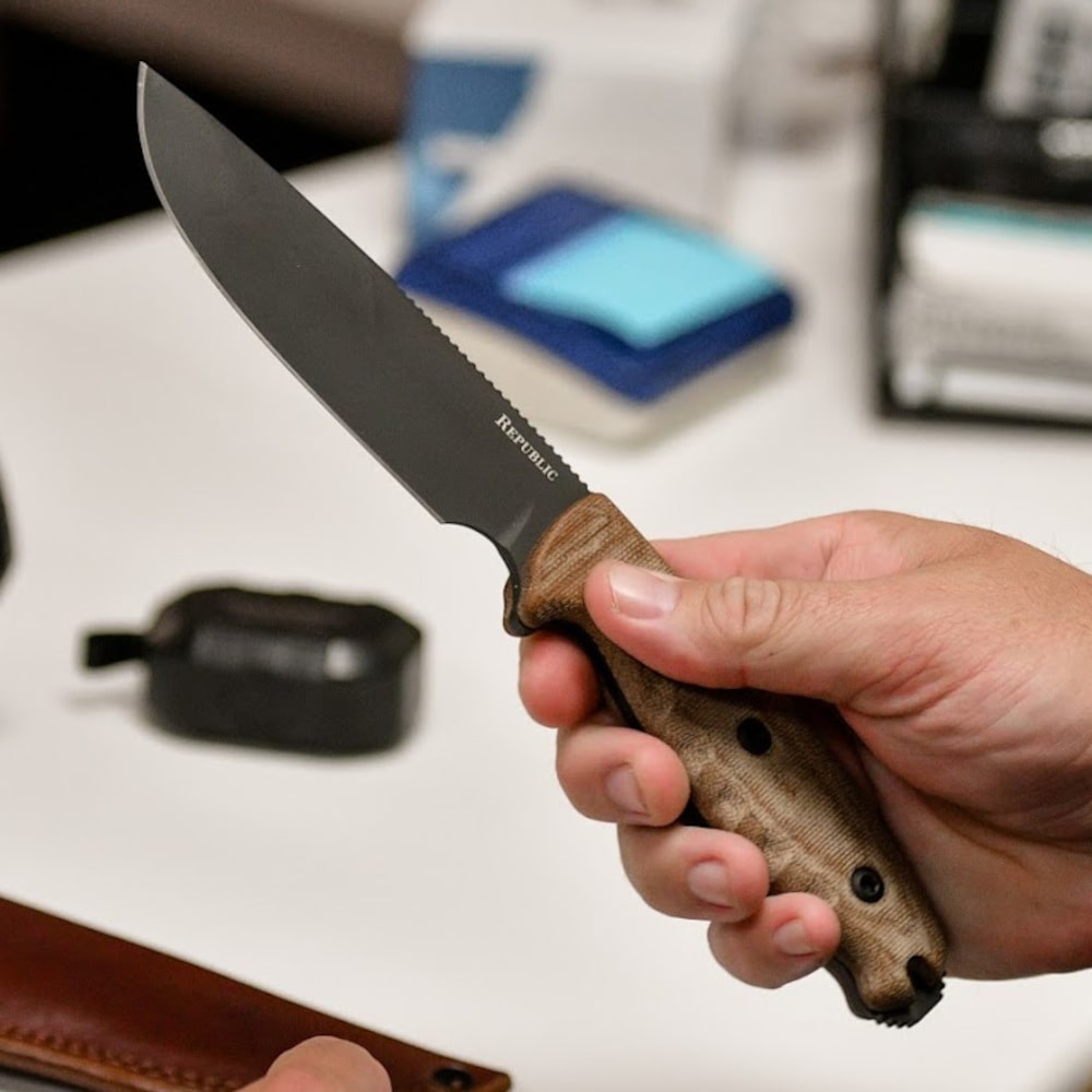 Clip ceinture pour le couteau C.A.C. - Bushcraft et survie