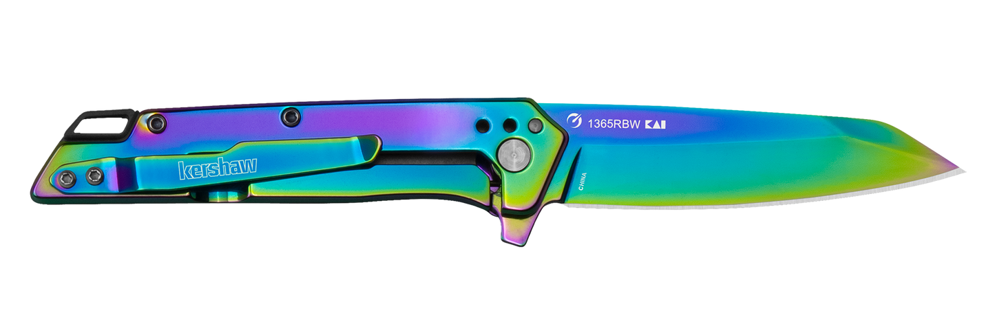 Couteau pliant Misdirect Rainbow - Kershaw-T.A DEFENSE