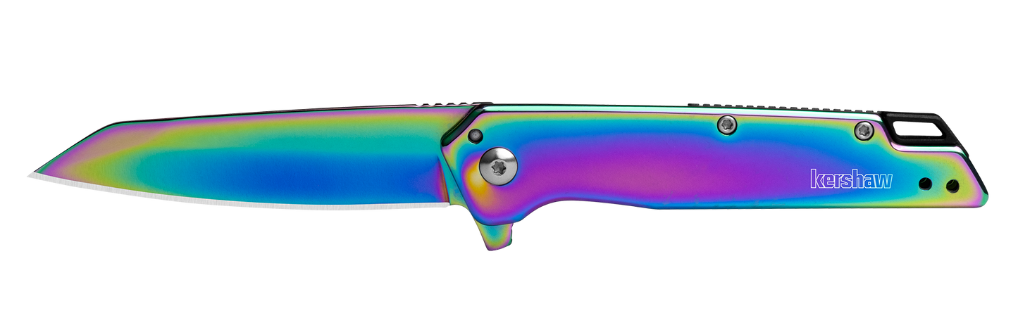 Couteau pliant Misdirect Rainbow - Kershaw-T.A DEFENSE