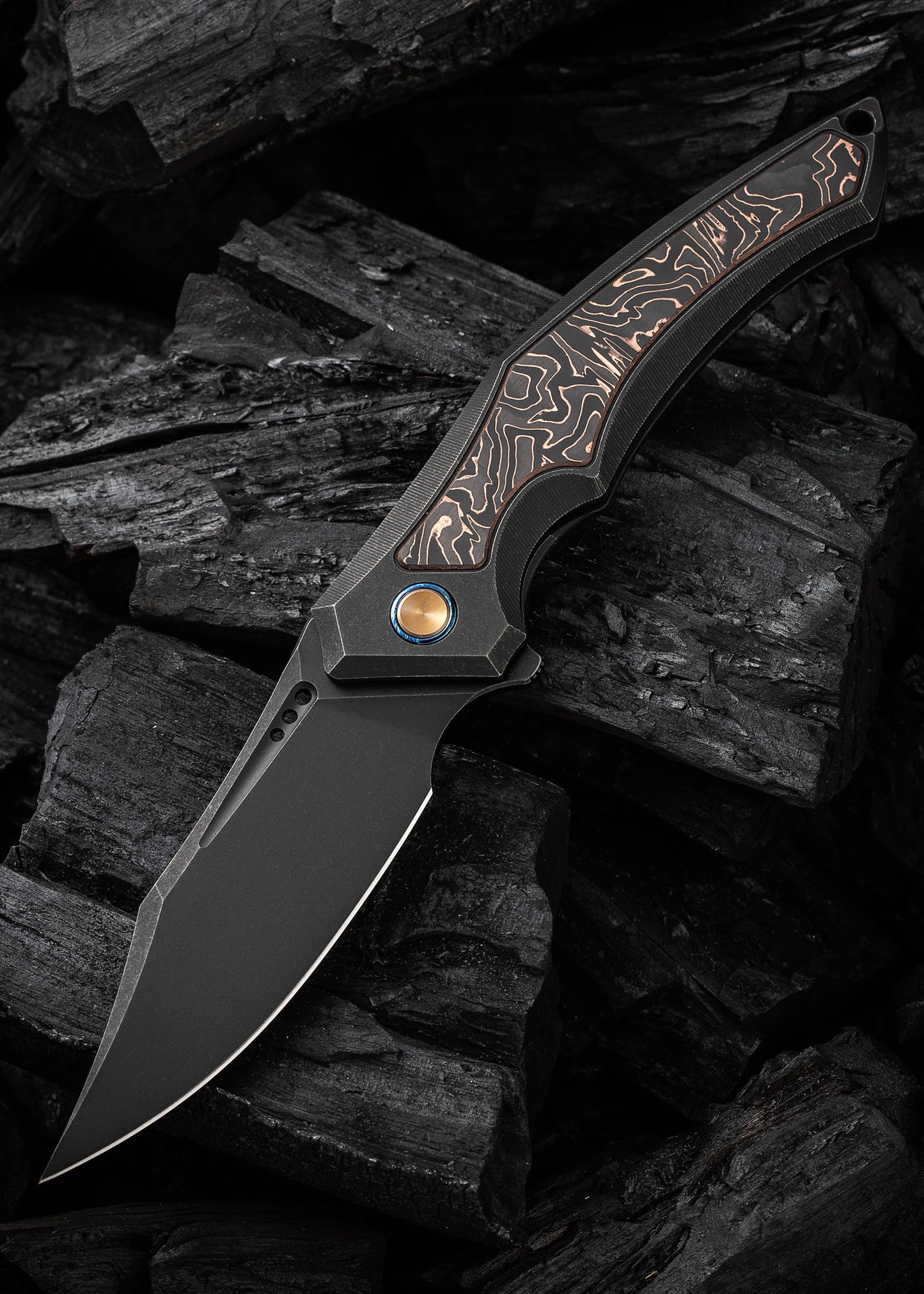 Couteau pliant titane Orpheus - We knife-T.A DEFENSE