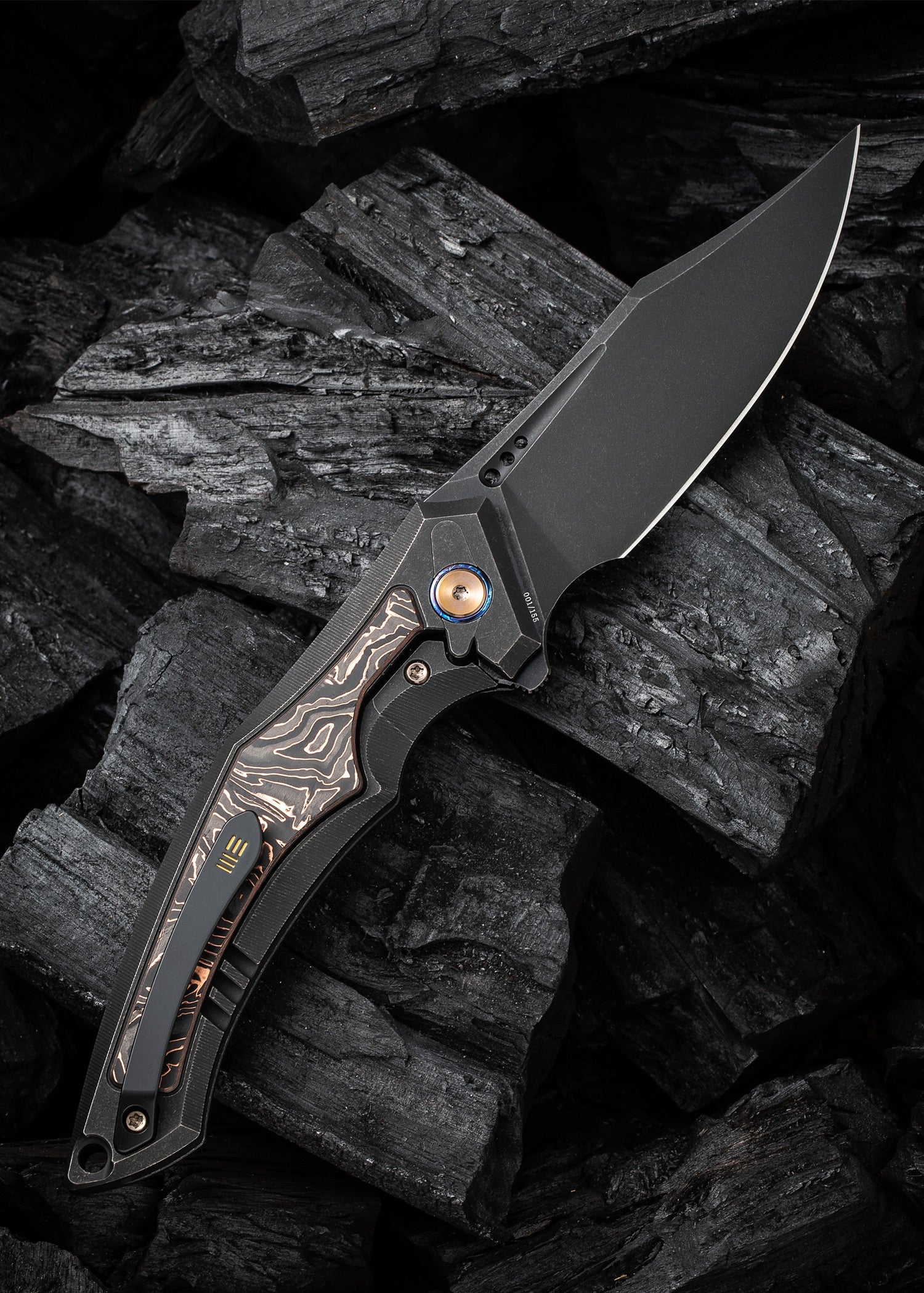 Couteau pliant titane Orpheus - We knife-T.A DEFENSE