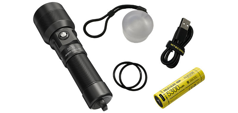 Lampe de plongée DL30 1100Lm - Nitecore-T.A DEFENSE