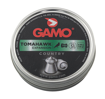 Munition plombs Tomahawk Expansion calibre 4.5 mm - GAMO-T.A DEFENSE