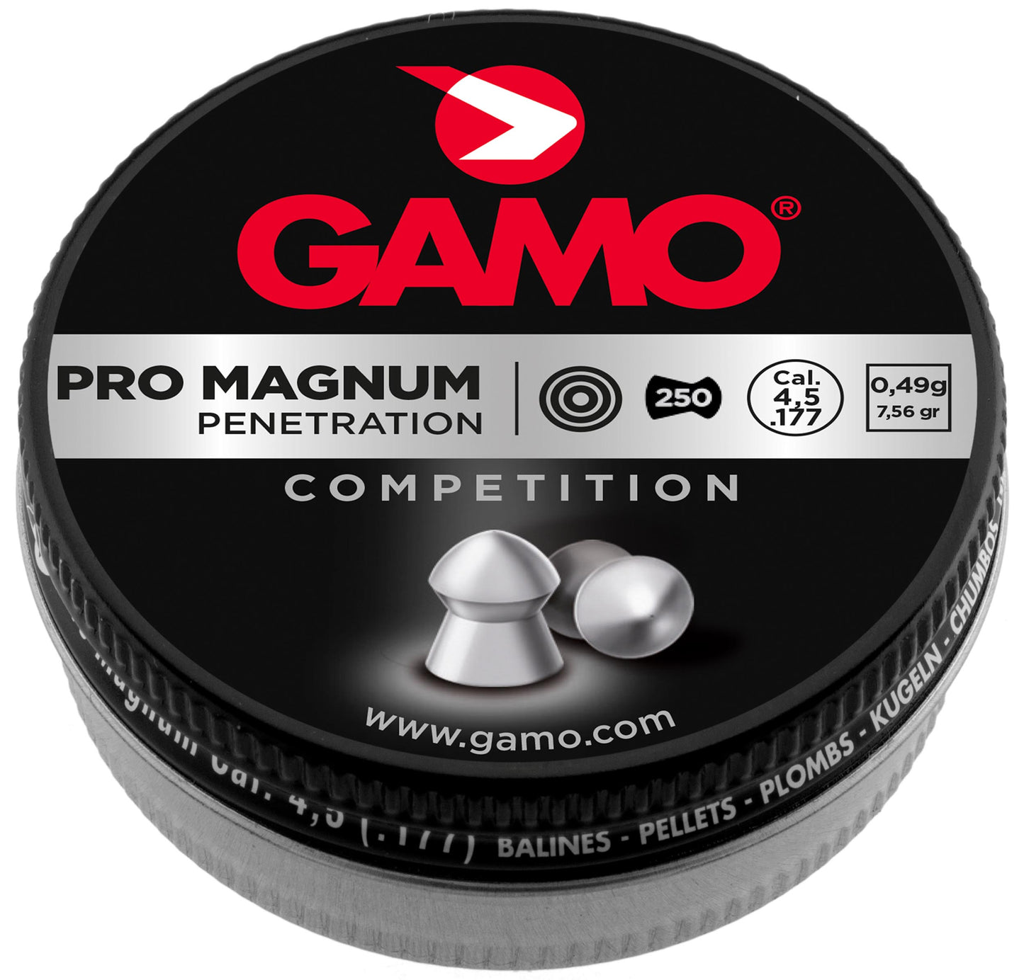 Munition plombs Pro Magnum Penetration 4,5 mm - GAMO-T.A DEFENSE