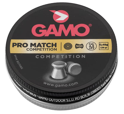 Munition plombs Pro Match Competition 4,5 mm - GAMO-T.A DEFENSE