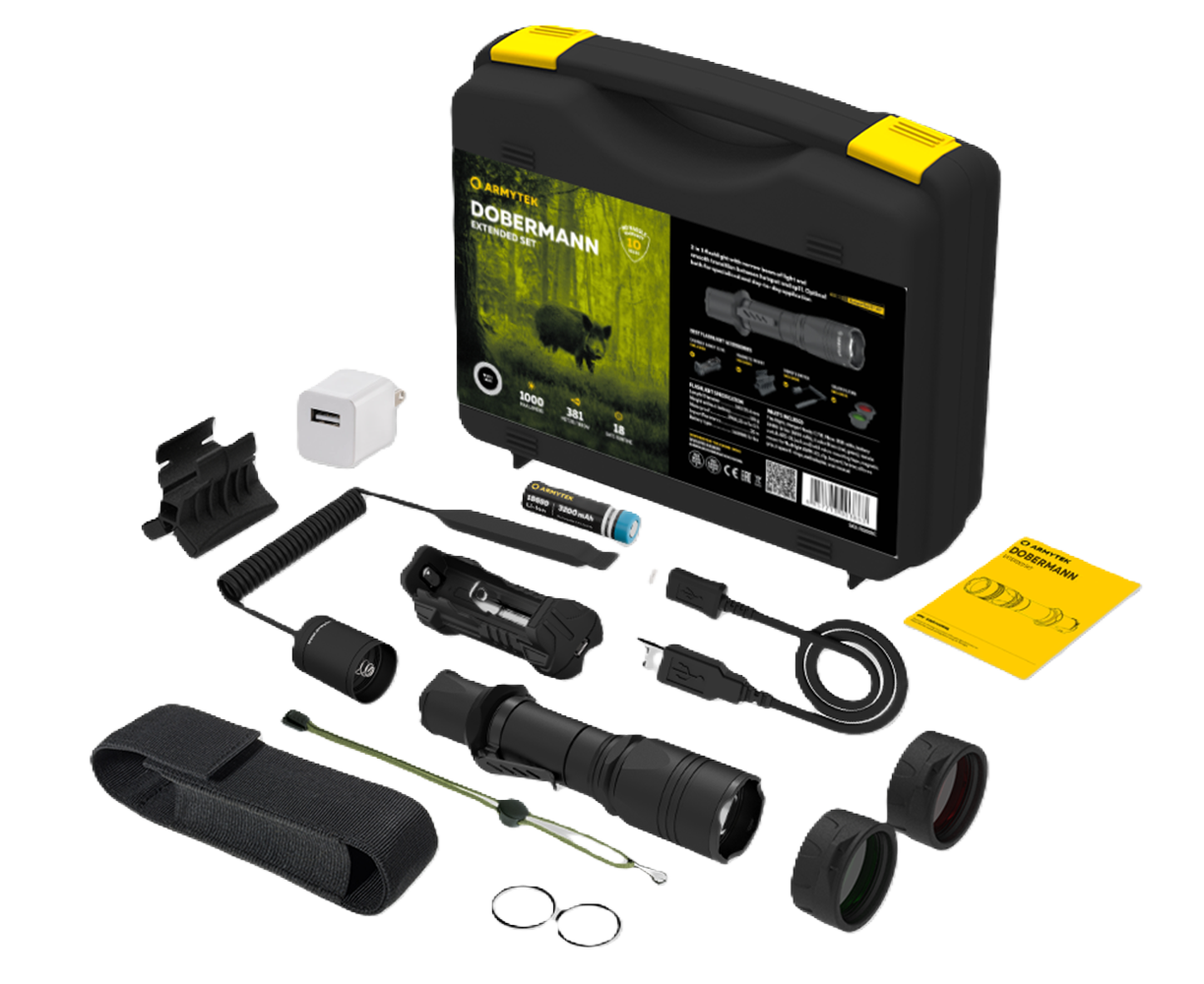 Pack Dobermann Extended Set - Armytek-T.A DEFENSE