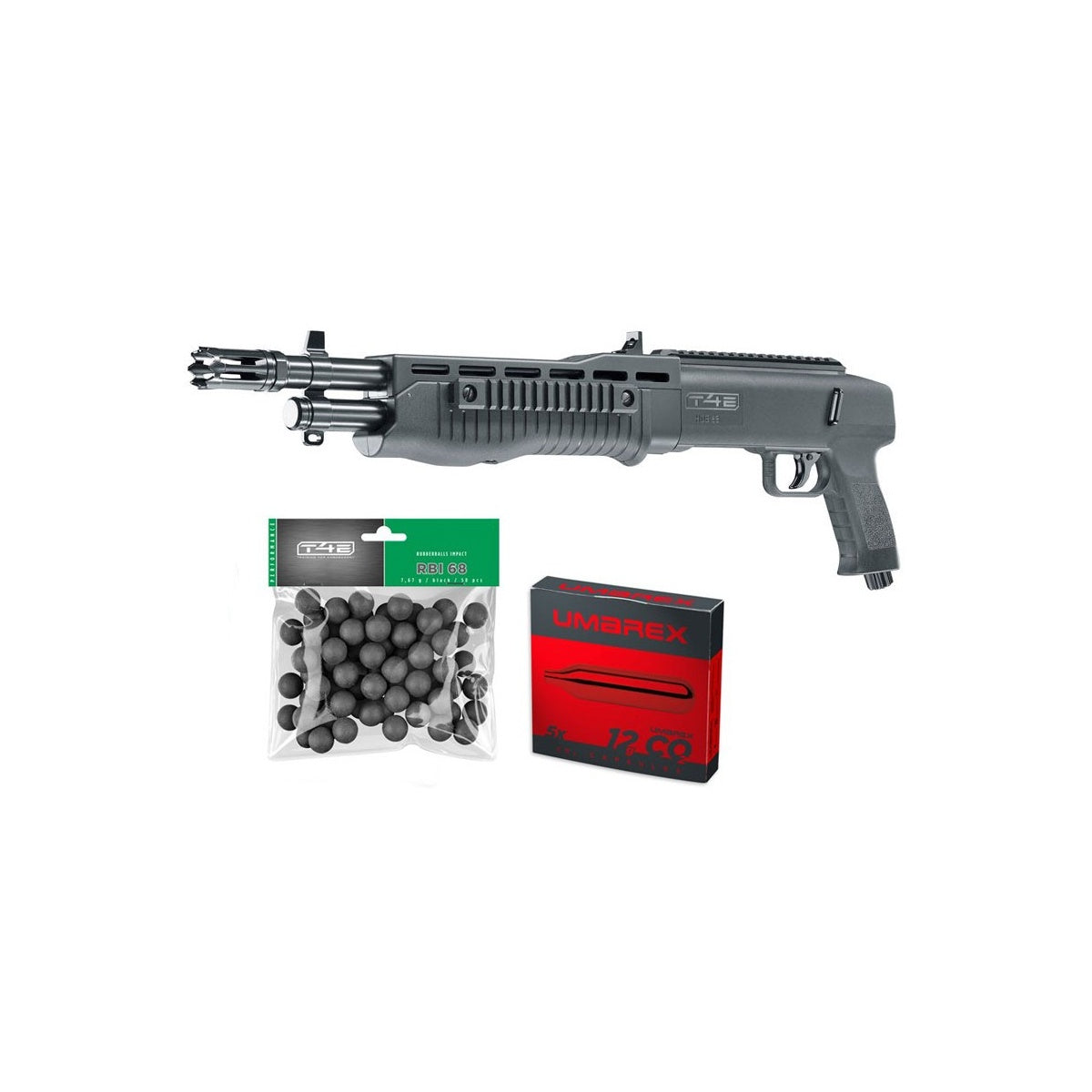 Pack prêt a tirer Fusil TB68 Cal.68 16J - T4E-T.A DEFENSE