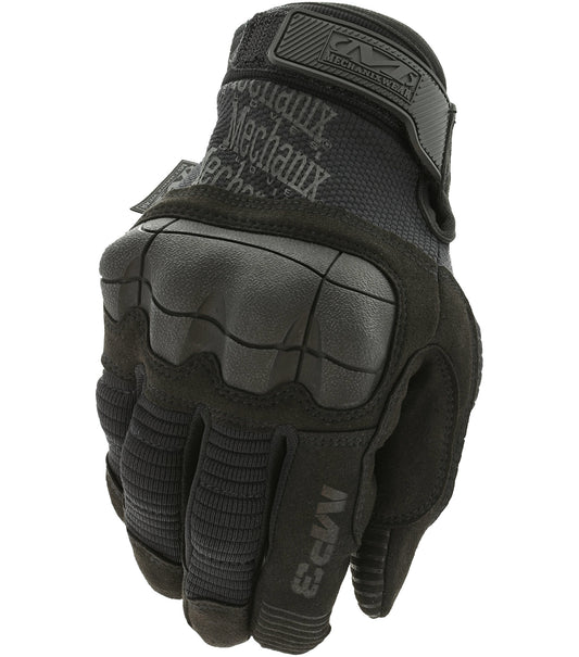 Gants M-Pact 3 covert noirs renforcés - Mechanix-T.A DEFENSE