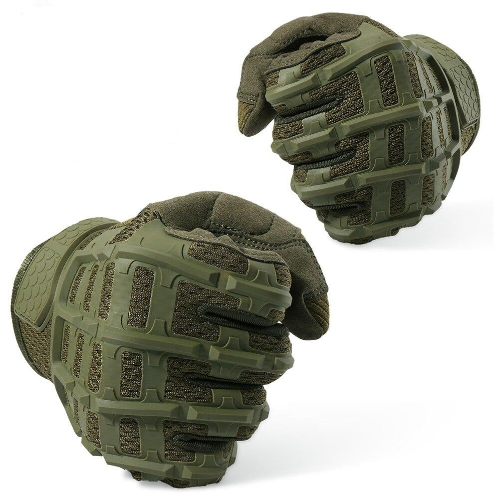 Gants tactiques, gants militaires à écran tactile avec jointure dure pour  la chasse Tir Randonnée Airsoft Camping Paintball Army Training